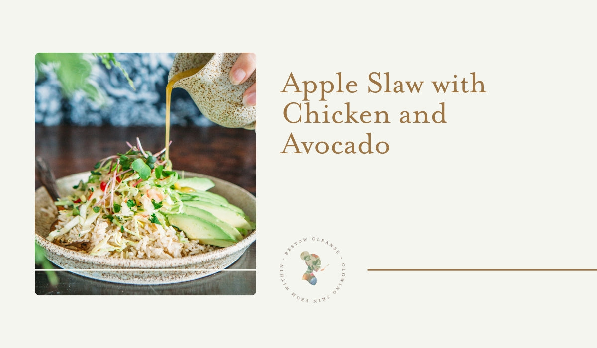Apple Slaw with Chicken and Avocado