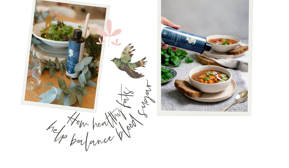 How Healthy Fats Help Balance Blood Sugar (And Why I Use Bestow Beauty Plus Oil)
