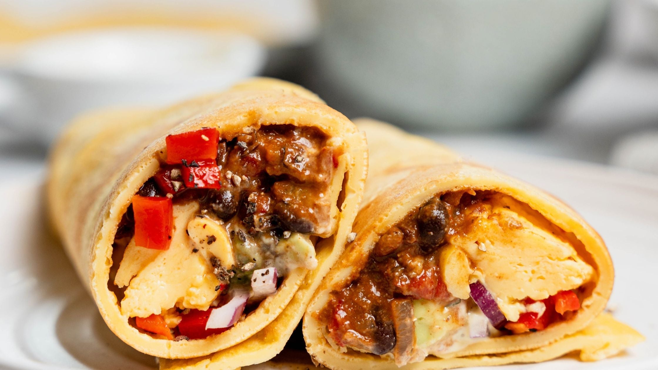 BREAKFAST BURRITOS