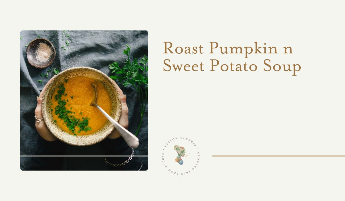Roast Pumpkin n Sweet Potato Soup