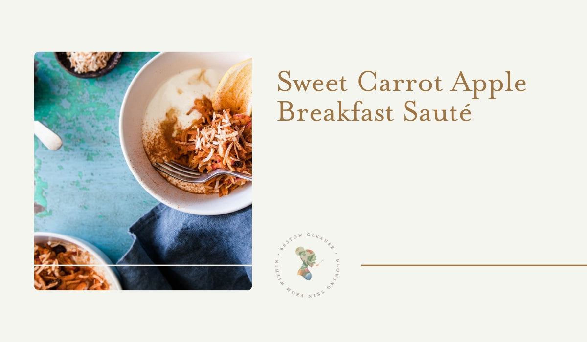 Sweet Carrot Apple Breakfast Sauté