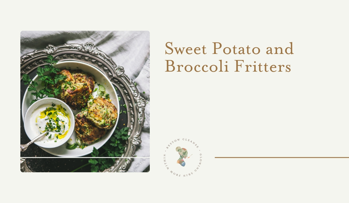 Sweet potato and Broccoli Fritters