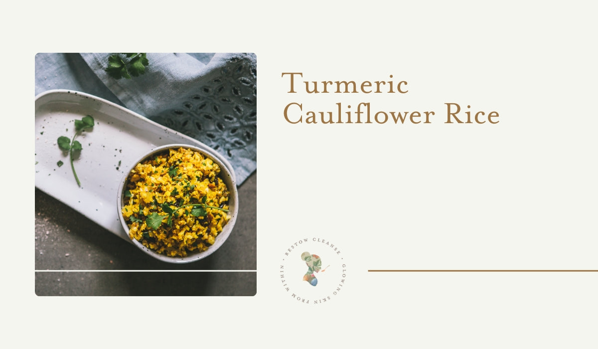 Turmeric Cauliflower Rice